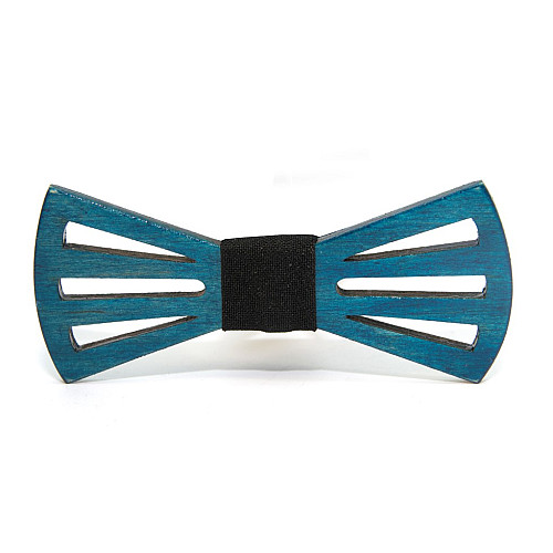 Класична дерев'яна краватка-метелик Gofin з візерунком GBDH-8399