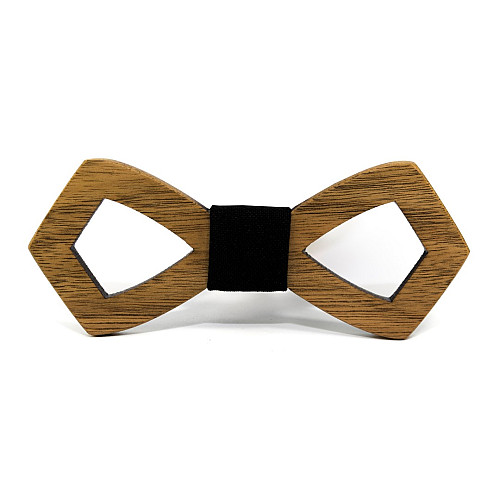 Дерев'яний краватка-метелик Gofin з вирізом GBDH-8405