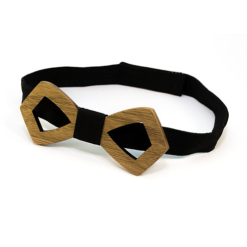 Дерев'яний краватка-метелик Gofin з вирізом GBDH-8405