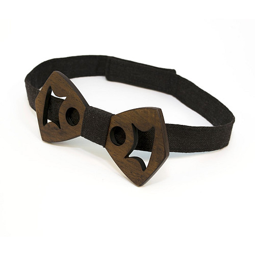 Дерев'яний краватка-метелик Gofin з вирізами GBDH-8407