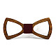 Деревянная галстук-бабочка Gofin с вырезом GBDH-8411