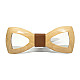 Деревянная галстук-бабочка Gofin с вырезом GBDH-8413