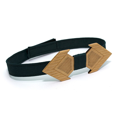 Деревянная бабочка Gofin стрела светлая GBDH-8420