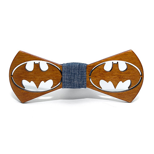 Дерев'яний краватка-метелик Gofin бетмен GBDH-8421