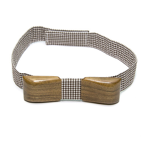 Дерев'яний краватка метелик Gofin прямокутний GBDH-8428