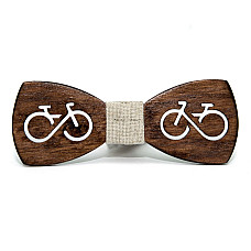 Деревянная галстук бабочка Gofin велосипед GBDH-8431