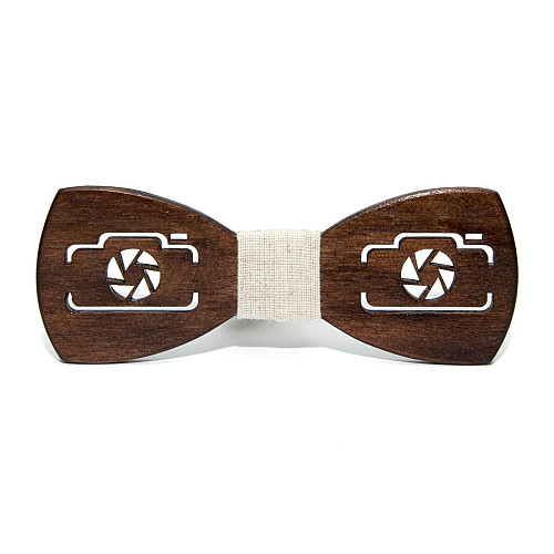 Классическая деревянная галстук бабочка Gofin фотоапарат GBDH-8437