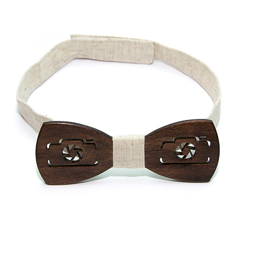 Классическая деревянная галстук бабочка Gofin фотоапарат GBDH-8437