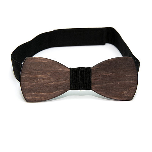 Набір матові дерев'яні краватка метелики Gofin для сина та батька GBDH-9017