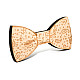Деревяний краватка метелик з візерунком GBDK-5005