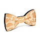 Деревяний краватка метелик з розводами GBDK-5007