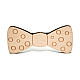 Деревяний краватка метелик з кружечками GBDK-5009