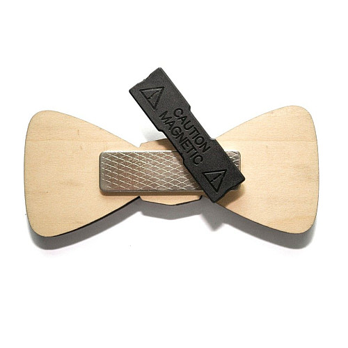 Деревянная галстук бабочка обычная GBDK-5014