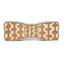 Деревяна краватка метелик з гравіруванням GBDK-5022