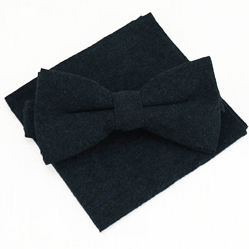 Набор темно-зеленый, галстук,бабочка,платок GBPD-1803