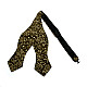 Галстук бабочка самовяз диамант хаки GBS-7415