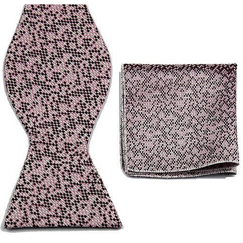 Набор розовый бабочка и платок в точечки GBZN-330