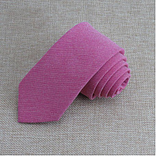 Узкий фиолетовый галстук GNK-4711
