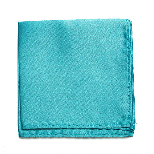 Набор бирюзовый 3в1, галстук, платок, запонки GZN-6304