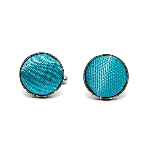 Набор бирюзовый 3в1, галстук, платок, запонки GZN-6304