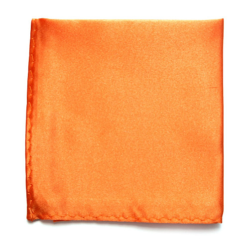 Набор оранжевый 3в1, галстук, платок, запонки GZN-6305