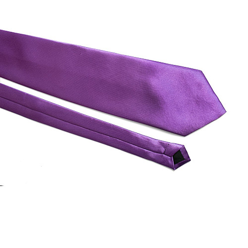 Набір фіолетовий 3в1, краватка, хустинка, запонки GZN-6306