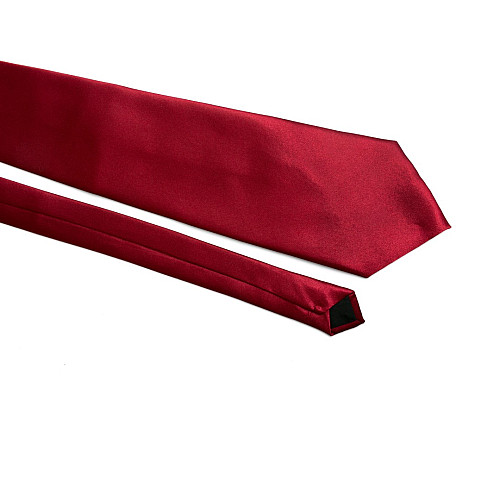 Набір вишневий 3в1, краватка, хустинка, запонки GZN-6308