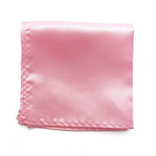 Набір рожевий 3в1, краватка, хустинка, запонки GZN-6310