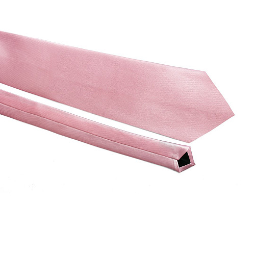 Набір рожевий 3в1, краватка, хустинка, запонки GZN-6310