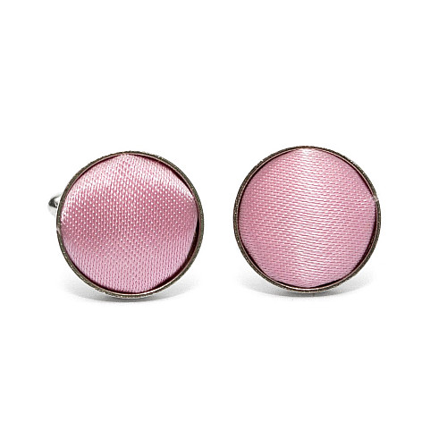 Набір рожевий 3в1, краватка, хустинка, запонки GZN-6310