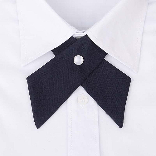 Крос краватка темно-синя KGK-2607