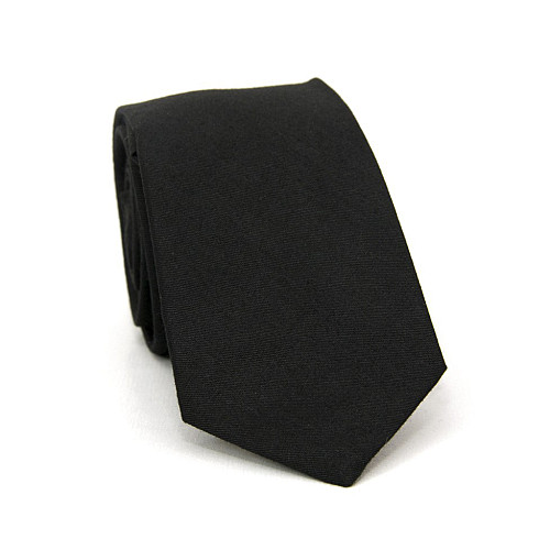 Галстук Gofin узкий матовый черный 5,5 см MGK-25000