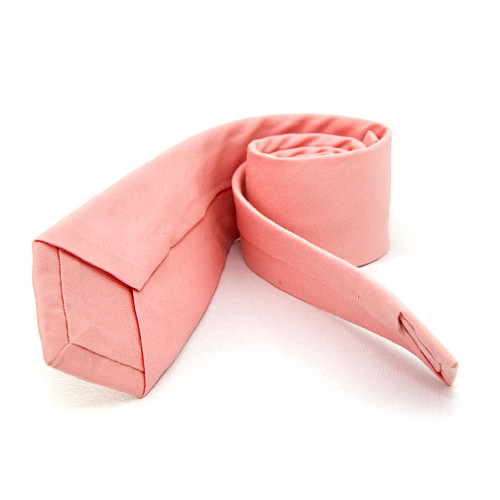 Галстук Gofin узкий матовый персиковый 5,5 см MGK-25003