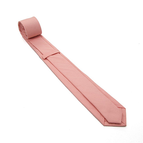 Галстук Gofin узкий матовый персиковый 5,5 см MGK-25003