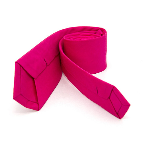Краватка Gofin вузька матова фуксія 5,5 см MGK-25010