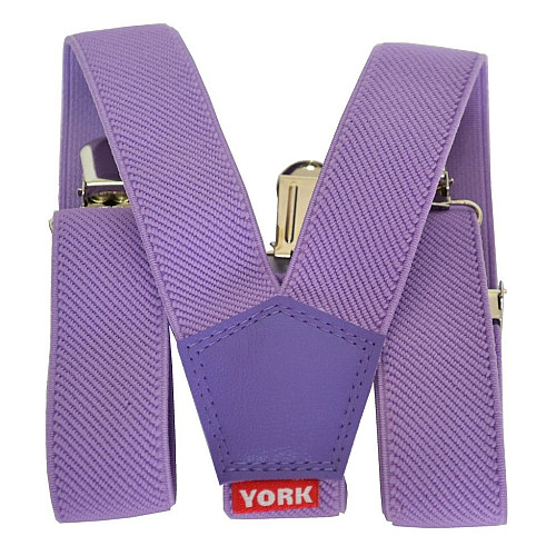 Детские Подтяжки Gofin сиреневые однотонные PBD-005