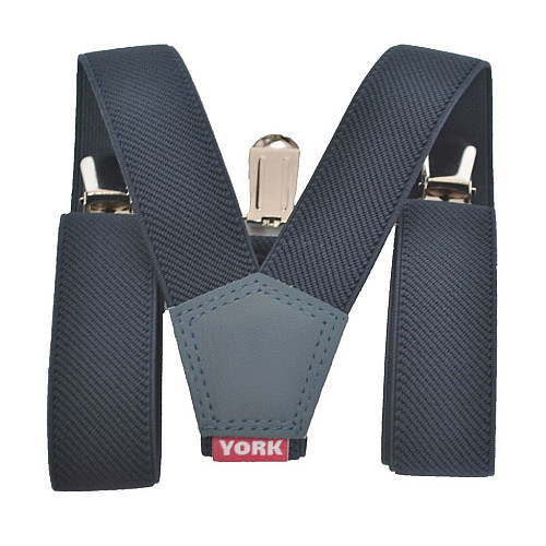 Подтяжки Gofin подростковые серо-синие PBT-4216