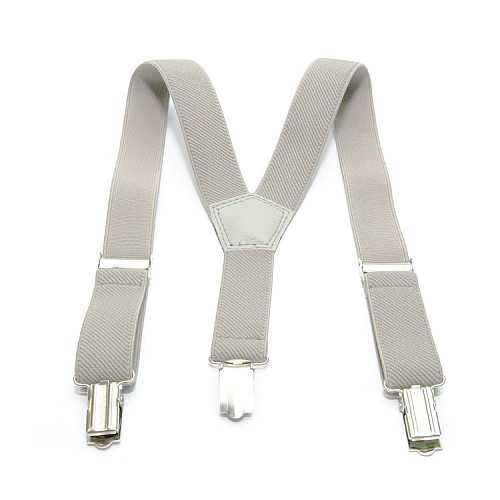 Подтяжки Gofin детские светло-серые PBD-0104