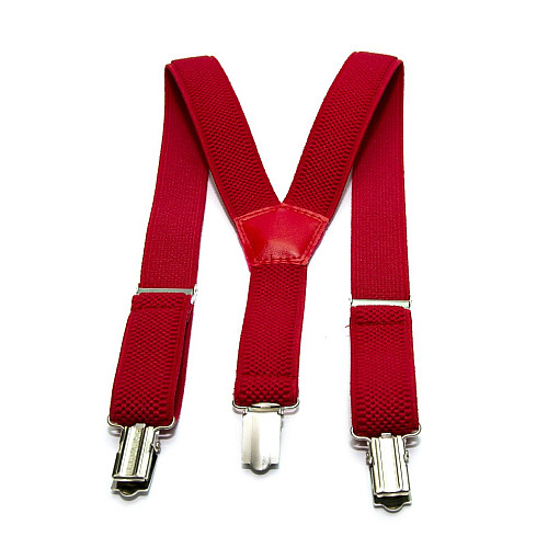 Дитячі підтяжки Gofin червоні PBD-0105