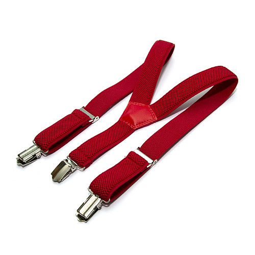 Дитячі підтяжки Gofin червоні PBD-0105