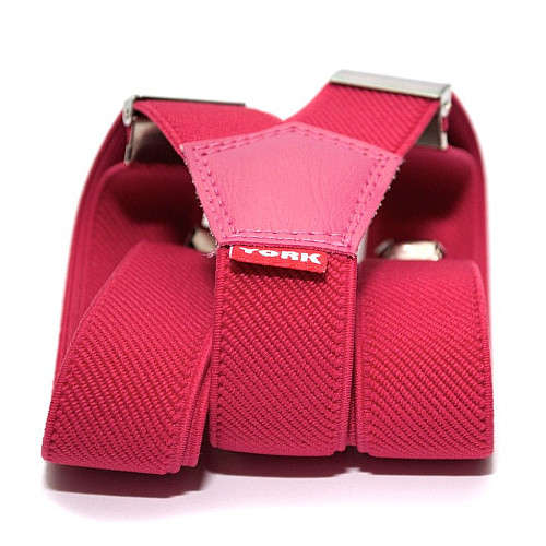 Детские подтяжки Gofin малиновые PBD-019