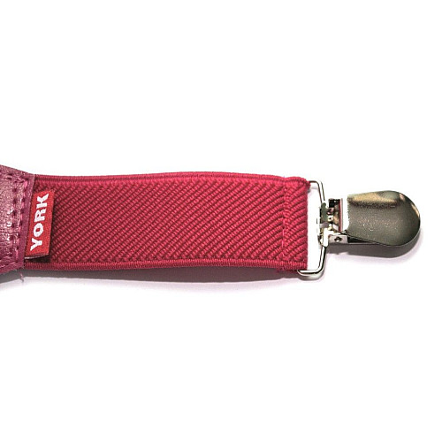 Детские подтяжки Gofin малиновые PBD-019