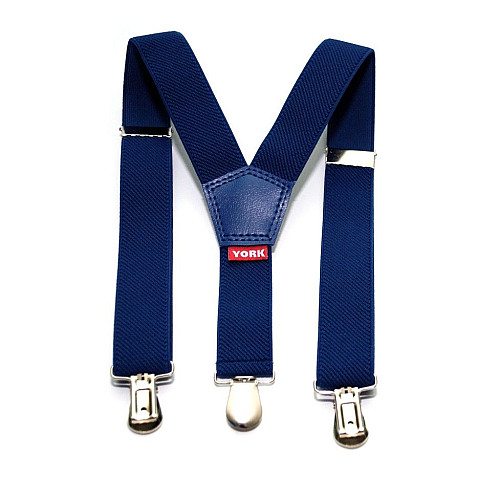 Детские подтяжки Gofin синие електрик PBD-022