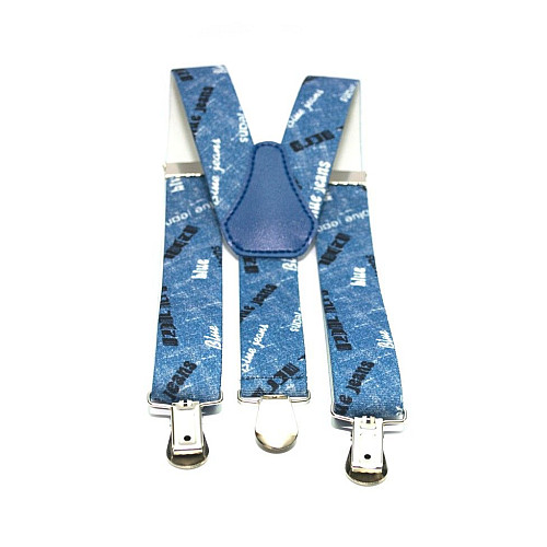 Підтяжки Gofin дитячі Сині PBD-038