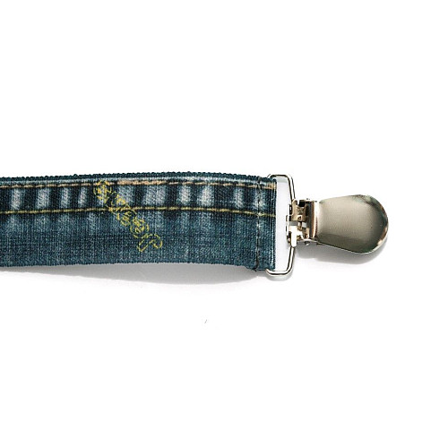 Підтяжки Gofin дитячі Сині джинсові PBD-043