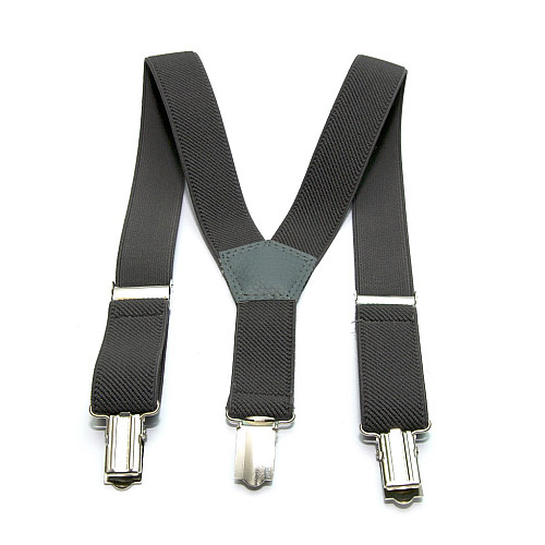 Подтяжки Gofin детские темно-серые PBD-064