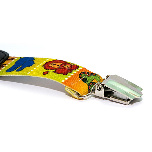 Подтяжки Gofin детские Разноцветные с зверюшками PBD-084