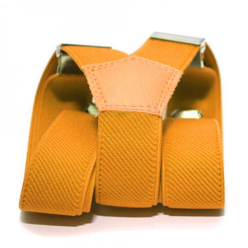 Детские желтые подтяжки Gofin PBD-15016