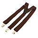 Подтяжки Gofin коричневые Y образные 3,5 см PBP-4605