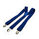 Подтяжки Gofin синие електрик Y образные синие електрик 3,5 см PBP-4618